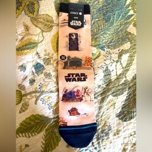Stance Star Wars Beige and Black Socks